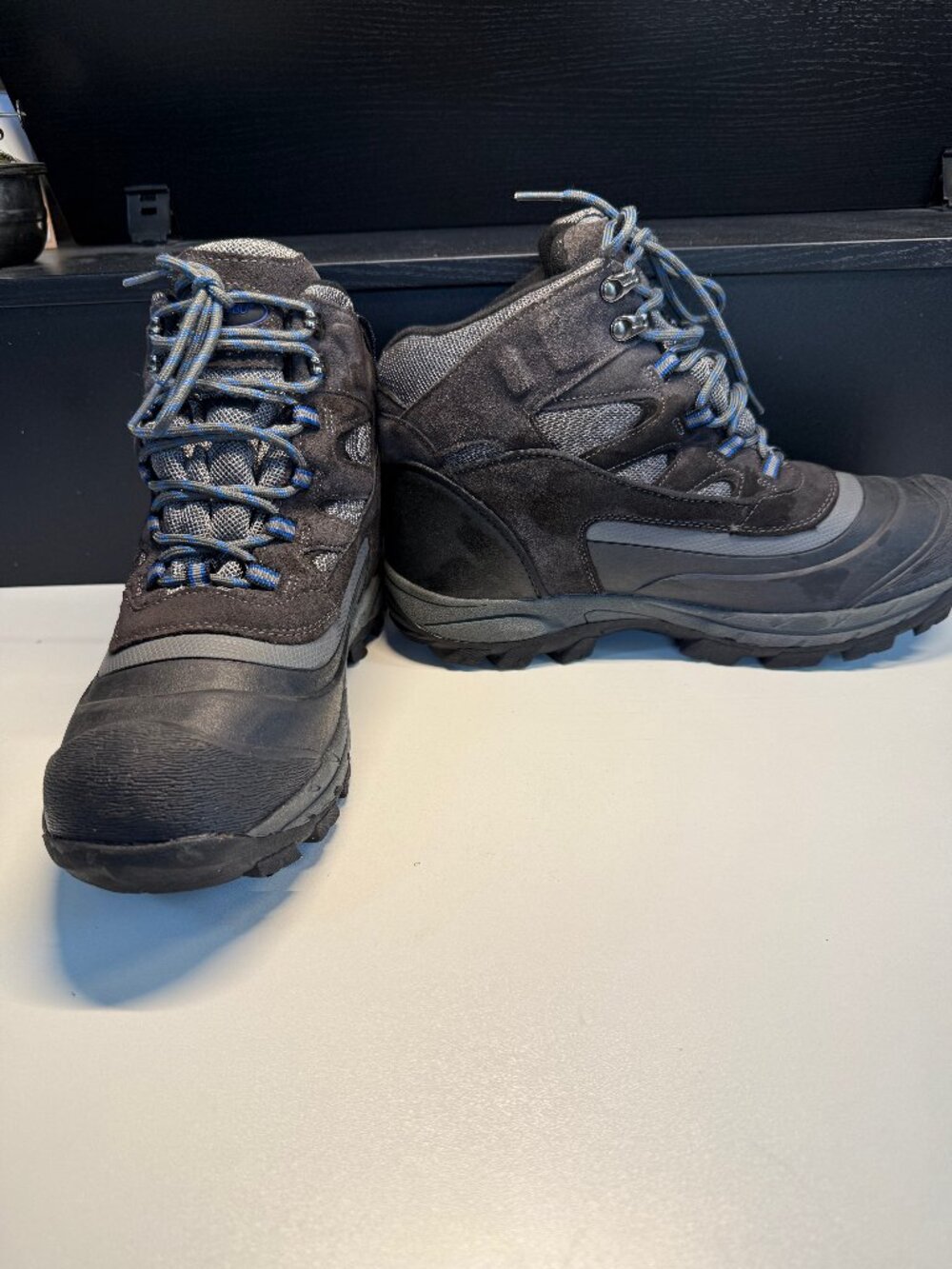 Khombu Mens Waterproof Snow-Trac High Top Boots Size 12M